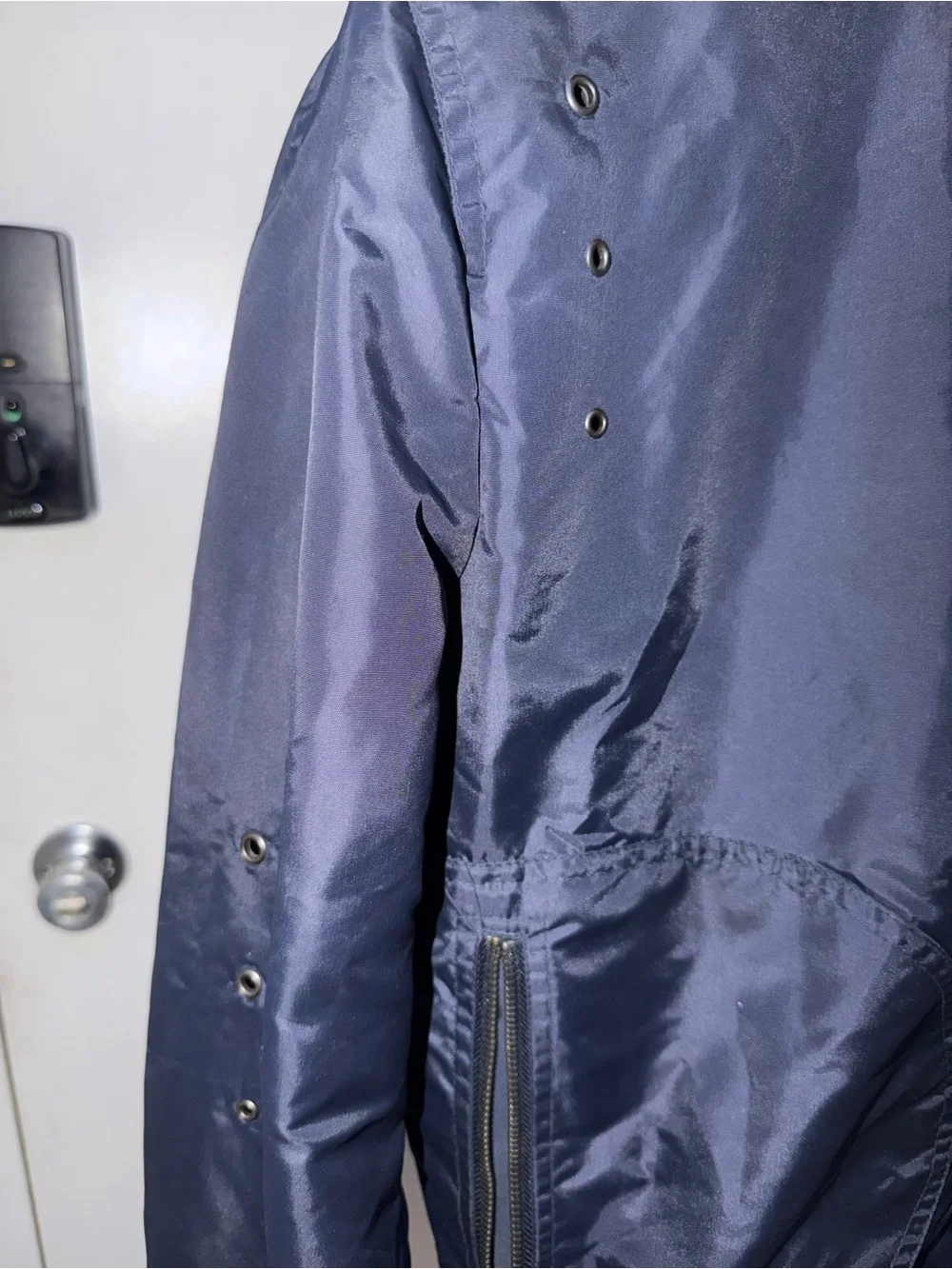 Moschino Navy Bomber Jacket